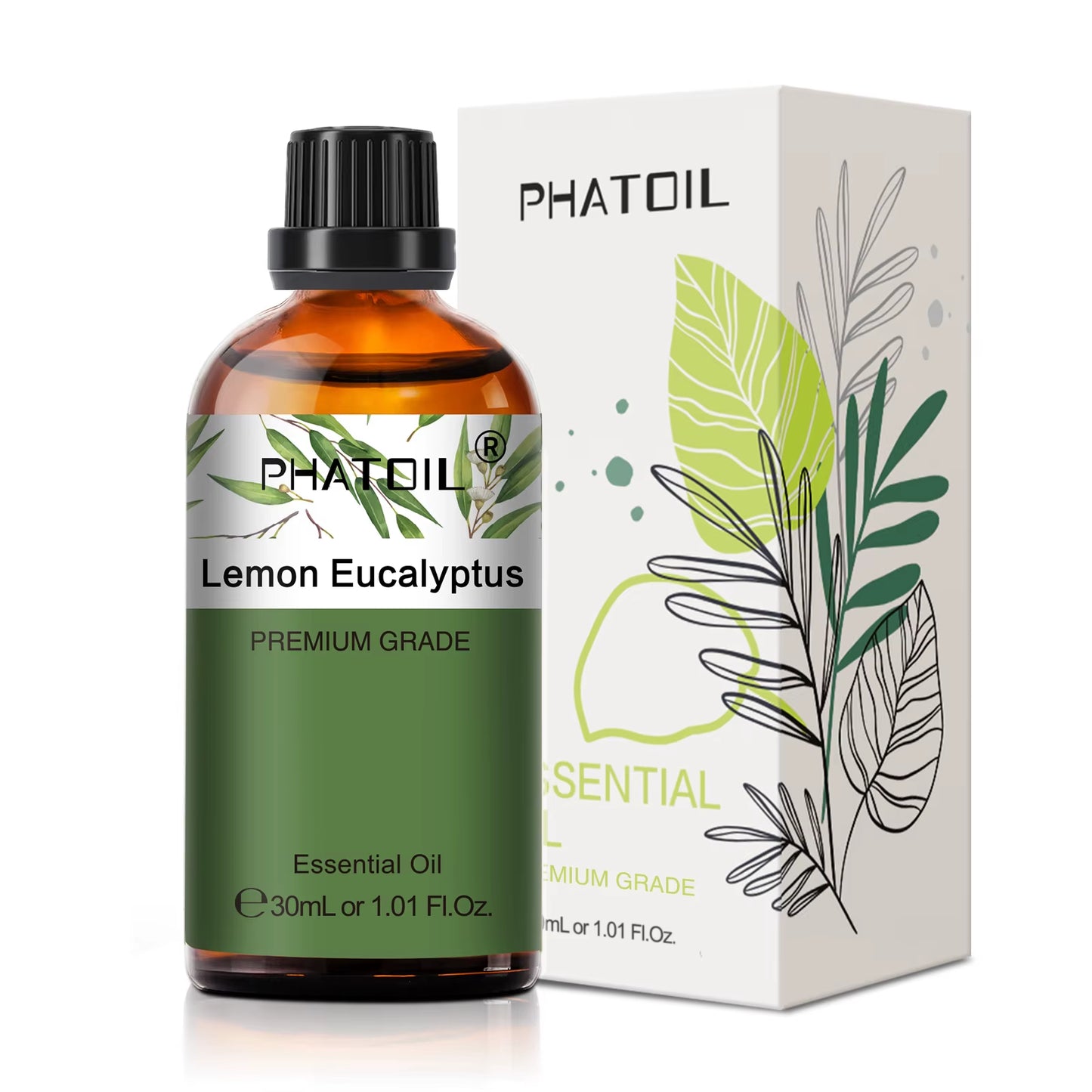 1PCS Aromatherapy Essential Oil 30Ml Lemon Eucalyptus Lavender Bergamot Jasmine Juniper Rose Vanilla Aroma Essential Oil